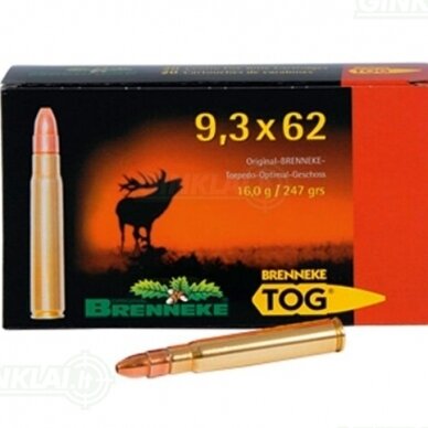 Brenneke 9,3x62 TOG 16,0g