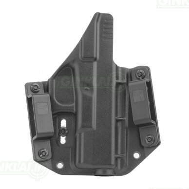 Dėklas pistoletui Bravo Concealment OWB Holster for Glock 19, 23, 32, 45 Kairiarankiui 1