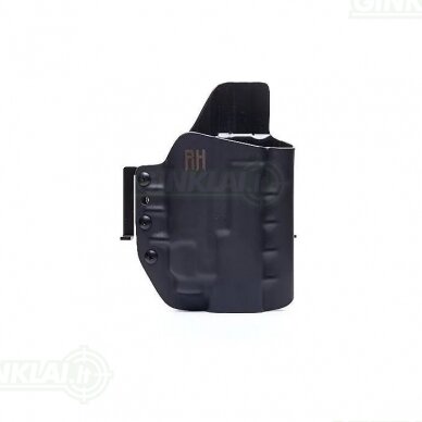 Dėklas pistoletui RH Holsters Walther PDP 4,5" Frogy OWB Half SweatGuard, SpeedLoops