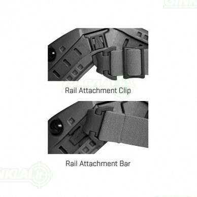 Dirželiai akiniams Rail Attachment System Wiley X Spear ARC 2