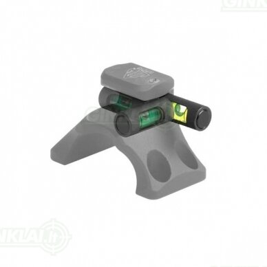 Gulsčiukas šaudymui UTG ACCU-SYNC® Magnetic Folding Spirit Level for Rifle Scope, 30 mm MT-RTR3 1