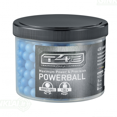 Guminiai šratai Powerballs .43 kal. T4E 430 vnt.