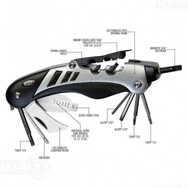 Įrankis Real Avid 18 in 1 Shooters Multi Tool AVGTCL211 3