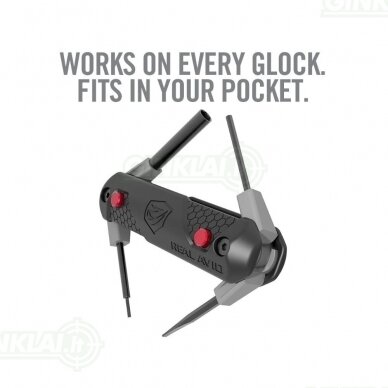 Įrankis Real Avid  4 in 1 Tool for Glock AVGLOCK41 7