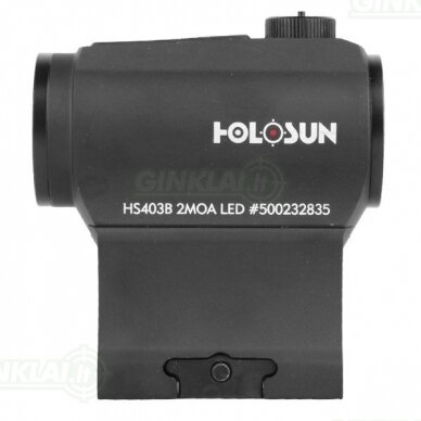 Kolimatorinis taikiklis Holosun HS403B Red Dot Sight 2