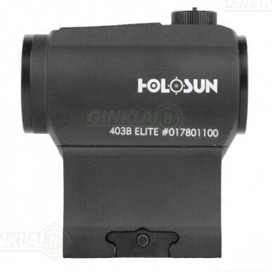 Kolimatorinis taikiklis Holosun HE403B-GR Elite Green Dot Sight 2