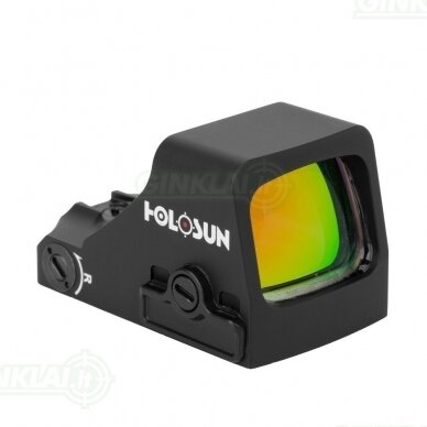 Kolimatorinis taikiklis Holosun HS507K-GR X2 Open Reflex SubCompact Pistol Sight Green