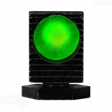 Kryptukas Glock HIVIZ Overmold Front Sight Green 1