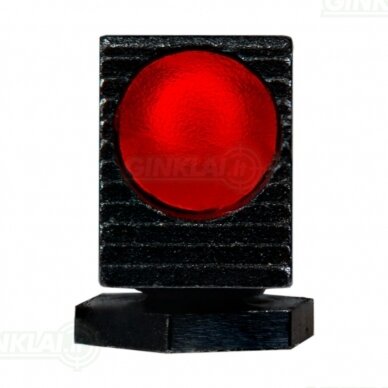 Kryptukas Glock HIVIZ Overmold Front Sight Red 1