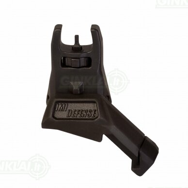 Kryptukas TFS Polymer Front Flip Up Sight 45 Degrees Offset IMI-Z7145