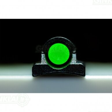 Kryptukas lygiavamzdžiui HIVIZ LiteWave H3 Plain Barrel Bead Replacement Sight 2