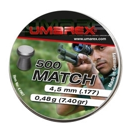 Kulkelės Umarex MATCH 4,5 mm, 500 vnt.