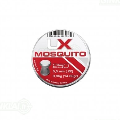 Kulkelės Umarex MOSQUITO, 5.5mm, 250 vnt.