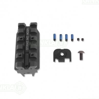 Laikiklis kolimatoriui Strike Industries Rear Sight Mount G17 G18 SI-GS