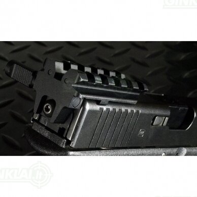 Laikiklis kolimatoriui Strike Industries Rear Sight Mount G17 G18 SI-GS 4