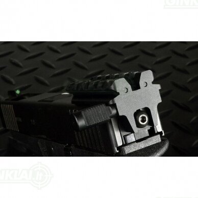 Laikiklis kolimatoriui Strike Industries Rear Sight Mount G17 G18 SI-GS 5