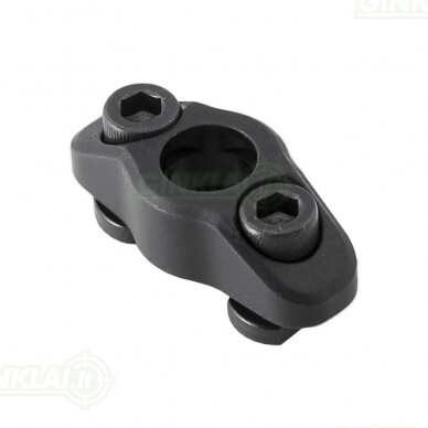 Lizdas diržo kilpai MFT Tekko Metal M-LOK QD Sling Mount Black TMMLQDSM 2