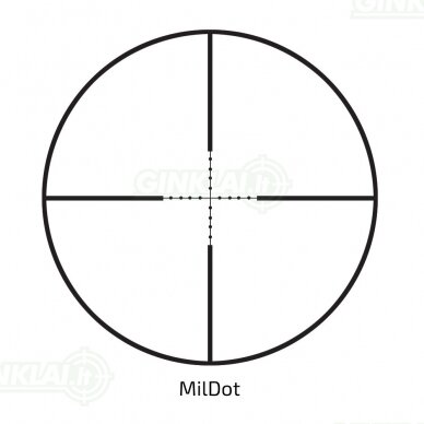 Optinis taikiklis Delta Optical Titanium 4-16x42 AO MilDot DO-2412 3