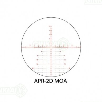 Optinis taikiklis Element Optics Titan 5-25x56 FFP APR-2D MOA 4