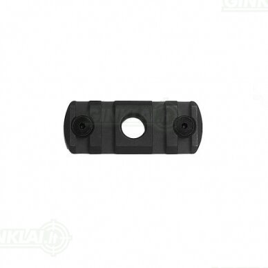 Picatinny bėgelis IMI Defense MLK 4 notch M-Lok Rail Section IMI-MLK4Q su QD Portu