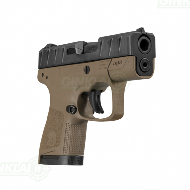 Pistoletas Beretta APX Carry FDE, 9x19 7