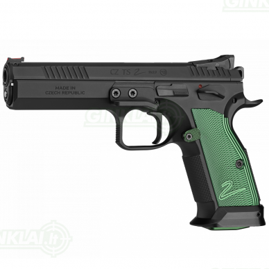 Pistoletas CZ TS 2 Racing Green, 9x19