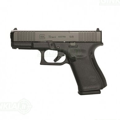 Pistoletas Glock 19 Gen5 MOS FS, 9x19