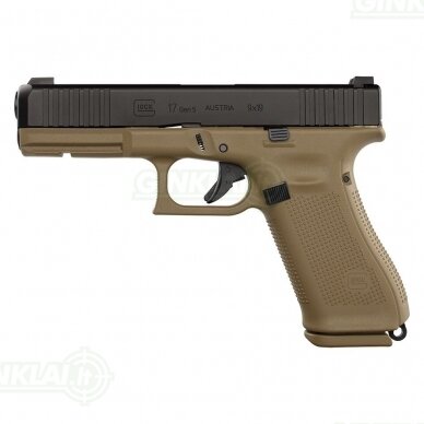 Pistoletas Glock 17 Gen5 FR Coyote 9x19