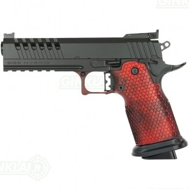 Pistoletas MPA DS9 Hybrid Red & Black, 9x19