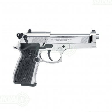 Pneumatinis pistoletas Beretta M92FS 4,5mm Pellet Chrome 2