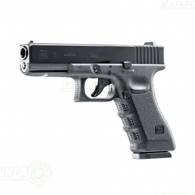 Pneumatinis pistoletas Glock 17 4,5 mm BBs 1