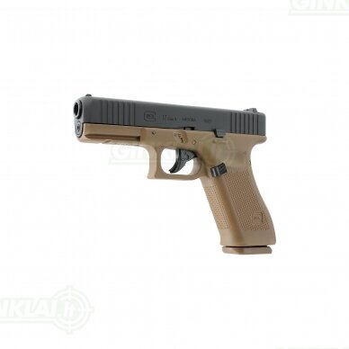 Pneumatinis pistoletas Glock 17 Gen5 Coyote 4,5 mm BBs 1