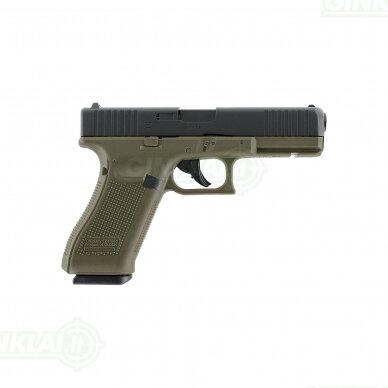 Pneumatinis pistoletas Glock 17 Gen5 Battlefield Green 4,5 mm BBs 2