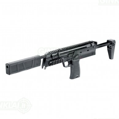 Pneumatinis pistoletas Heckler Koch MP7A1 SD 4,5 mm Pellet      1