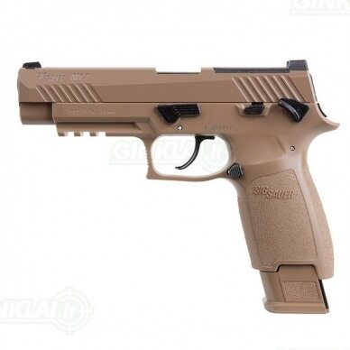 Pneumatinis pistoletas Sig Sauer P320-M17 Coyote Tan 4,5 mm Pellet