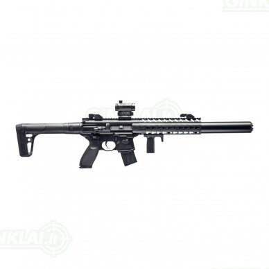 Pneumatinis šautuvas Sig MCX Black 4,5 mm Pellet Red Dot