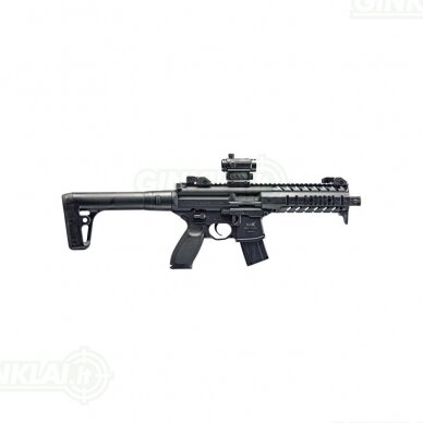 Pneumatinis šautuvas Sig MPX Black 4,5 mm Pellet Red Dot