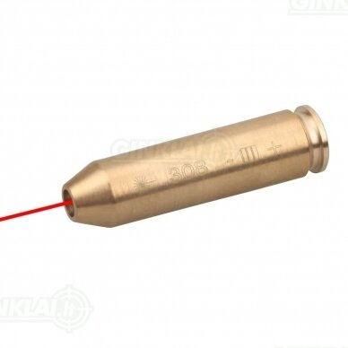 Prišaudymo lazeris Vector Optics Cartridge Red Laser Bore Sight .308 kalibrui