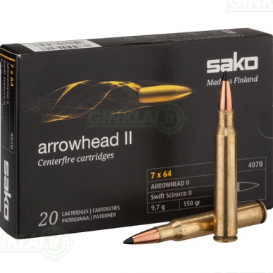 Sako 7x64 Arrowhead 9,7g