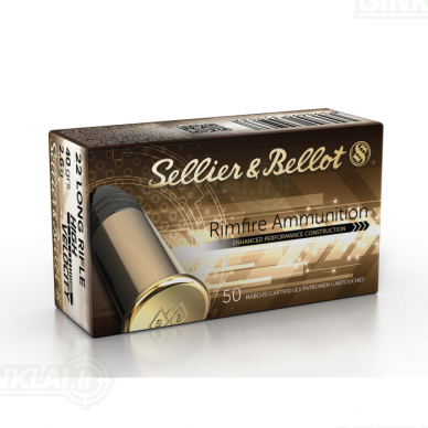 Sellier&Bellot 22LR HV 2,60 g, 50 vnt.