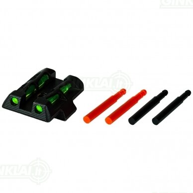 Taikiklis Glock Slimline HIVIZ LiteWave Rear Sight 2