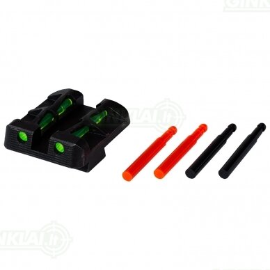 Taikiklis Glock HIVIZ LiteWave Rear Sight 2