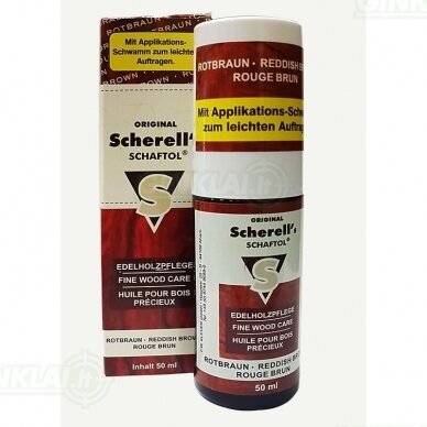 Tepalas buožei Scherells Schaftol Gun Stock Oil 50ml